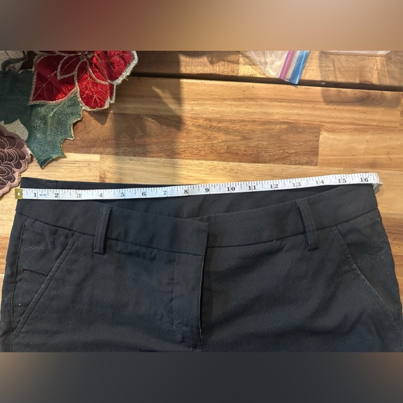 Puma Women’s Golf Pants| Size 10| Black with Small white Polka Dots - Picture 7 of 7